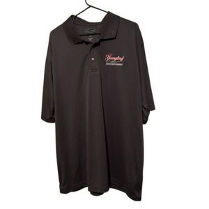 Yuengling Men’s Size XXL Gray Pebble Beach Performance Golf Polo Shirt